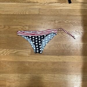 American flag bikini bottom